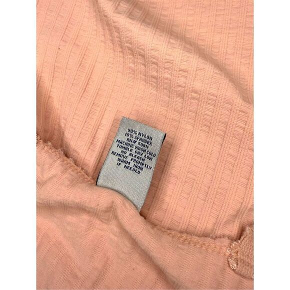 Vintage Anchor Blue Women’s Medium Pink Cami Tank Top V-Neck Textured - Picture 5 of 5